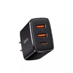 Baseus 30W USB C Quick Charger Support Type C PD Fast Charging Dual USB Port Portable Phone Charger