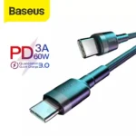 Baseus 60W Fast Charger Cable USB-C to Type-C 1 meter