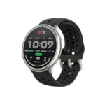 Amazfit Active 2 BT Calling Smart Watch Black Leather