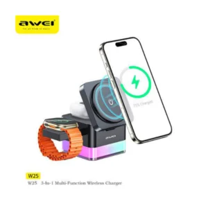 Awei W25 3-in-1 Wireless Charger