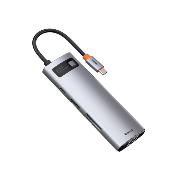 Baseus Metal Gleam Series 8-in-1 Type-C Hub Adapter Baseus Metal Gleam Series 8-in-1 Type-C Hub Adapter