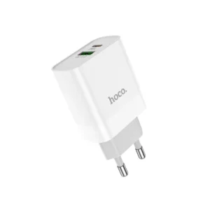 Hoco C80A 20W Dual Port Charger Adapter