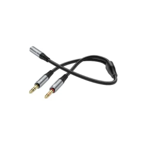 Hoco UPA21 2-in-1 3.5mm Female to 3.5mm 2 Male Audio Adapter Cable