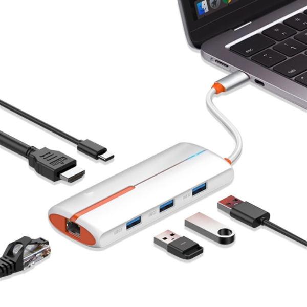 LDNIO DS-26H 6 In 1 USB C Docking Station LDNIO DS-26H 6 In 1 USB C Docking Station