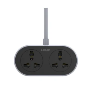 LDNIO SC2018 2AC Outlet Universal Extension Power Socket 5M