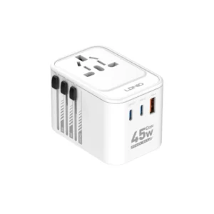 LDNIO Z8 3USB Ports 45W GaN Travel Adapter