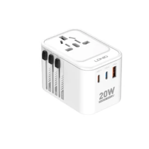 LDNIO Z9 3 USB Ports 20W GaN Travel Adapter