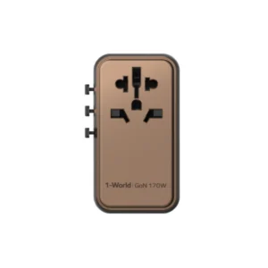 MOMAX UA17D 170W 1-World 4-Port GaN Travel Charger + USB-C Cable