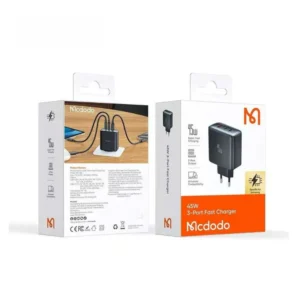 Mcdodo 45W 3-Port Fast Charger CH-4860 with C to C Cable