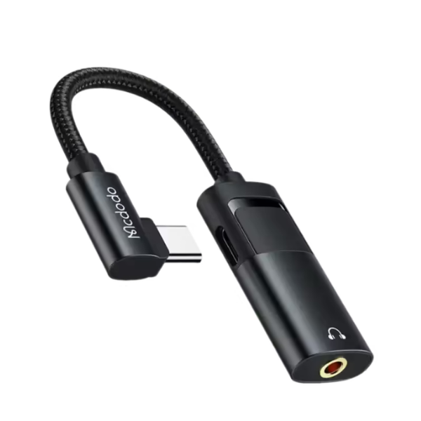 Mcdodo CA-188 60W Type-C to Type-C with DC3.5mm Audio Adapter Mcdodo CA-188 60W Type-C to Type-C with DC3.5mm Audio Adapter