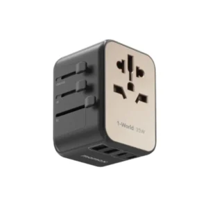 Momax UA9 1-World PD35W 5 Ports + AC Travel Adapter