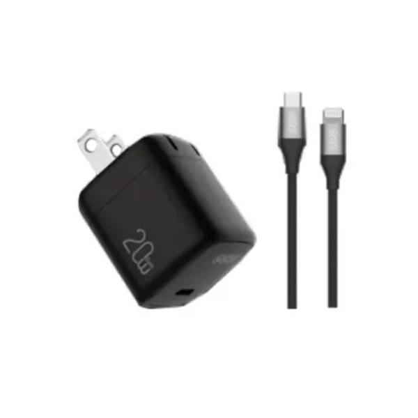 QCY CK03-MG 20W Charger with Type-C to Lightning Cable QCY CK03-MG 20W Charger with Type-C to Lightning Cable