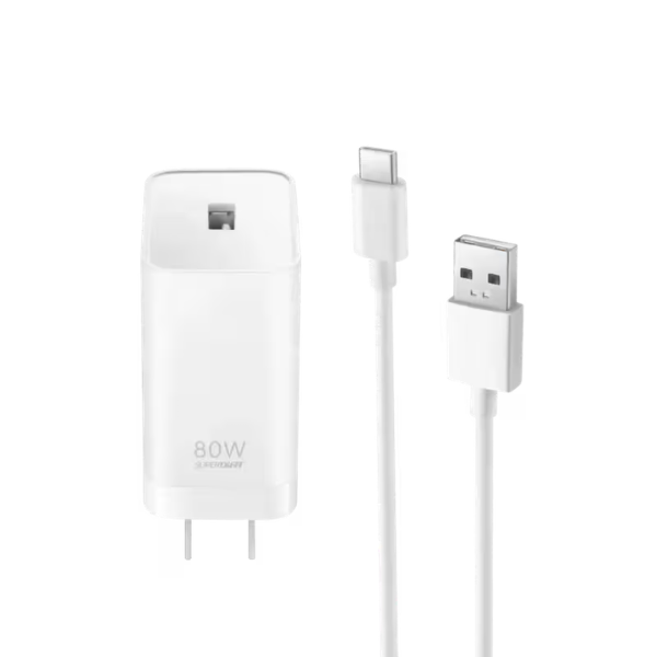 Realme SUPERVOOC 80W Power Adapter with Type-C Cable Realme SUPERVOOC 80W Power Adapter with Type-C Cable