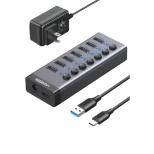 UGREEN 7-Port USB 3.0 Hub with 4 Smart Charging Ports (30778)