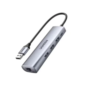 UGREEN CM475 4-in-1 USB 3.0 Hub with 1000Mbps Ethernet Adapter