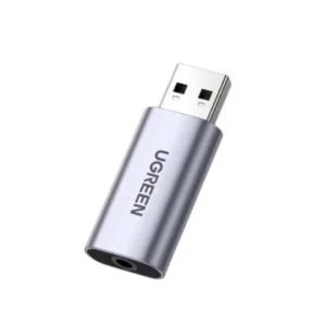 Ugreen CM383 3.5mm Female to USB Male Audio Converter