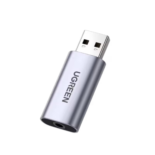 Ugreen CM383 3.5mm Female to USB Male Audio Converter Ugreen CM383 3.5mm Female to USB Male Audio Converter