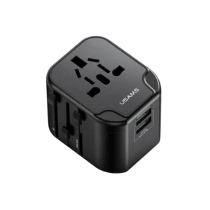 Usams T55 12W Dual USB Universal Travel Charger